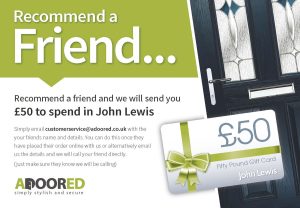 Adoored gift card